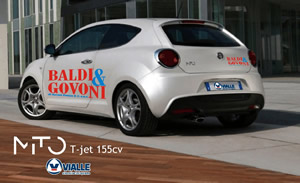 Alfa Mito t-jet gpl con impianto gas Vialle LPi