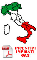 Incentivi 2010 impianti gpl e metano Italia
