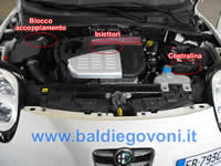 Alfa Mito t-jet gpl con impianto gas Vialle LPi