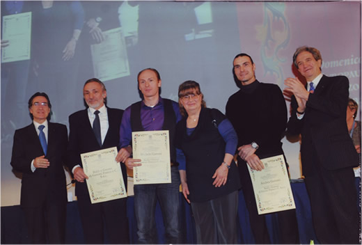 Premiazione della nostra officina Baldi & Govoni per l'installazione di impianti a gas