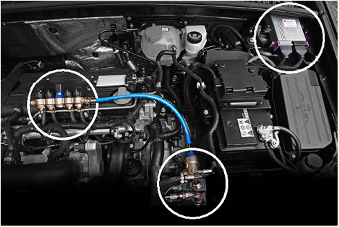 Schema impianto metano Imega CNG